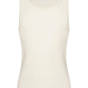 Merino Medium - Canottiera spalla larga in lana di peso medio - B.co Lana