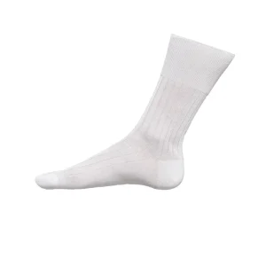 Calza sanitaria in cotone Filo di Scozia - Bianco