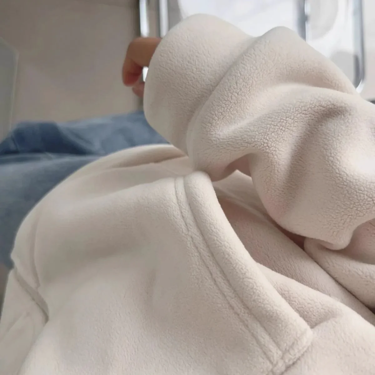 Maglione Lungo a Maniche Lunghe Oversize Autunnale e Invernale - immagine 4