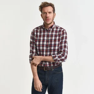 Camicia in flanella scozzese