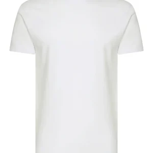 100% Cotton - Maglietta girocollo alto in cotone  - B.co Bipack