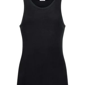 WSK - Canottiera in lana e seta - Nero