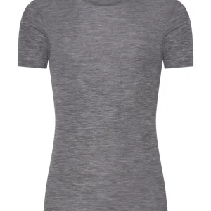 Wonderwool - Maglietta girocollo in lana - Vapore Mel.