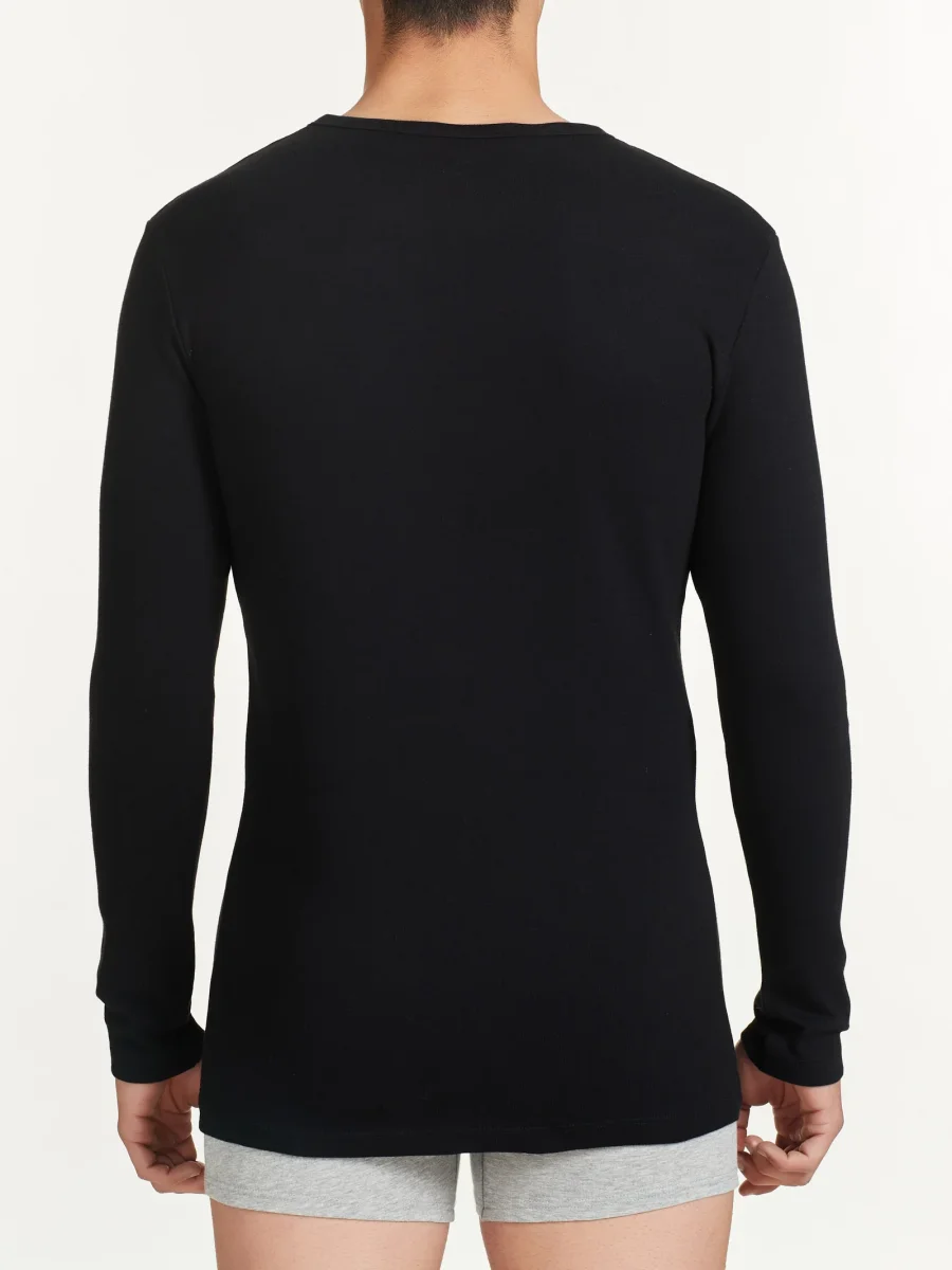 Interlock - Maglietta girocollo in interlock di cotone - White - immagine 4