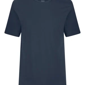 Dynamic - Maglietta girocollo a manica corta in cotone elasticizzato - Bleu Bipack