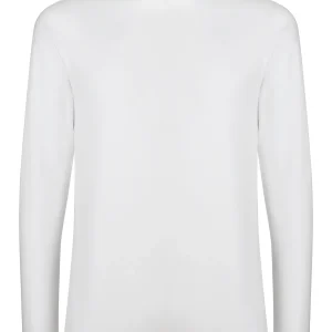 Dynamic - Maglietta girocollo a manica lunga in cotone elasticizzato - B.co Bipack