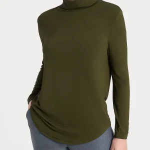 Dolcevita in Eco Viscosa - Dark Olive