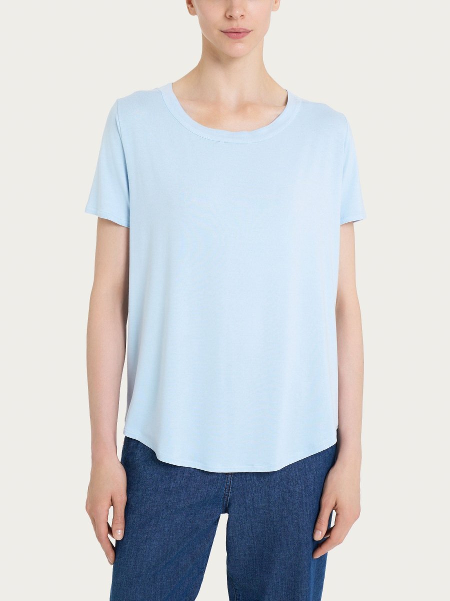 Maglietta a manica corta in Viscosa Summer - Skyway