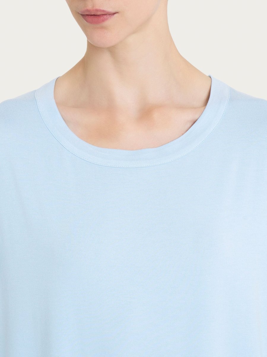 Maglietta a manica corta in Viscosa Summer - Skyway - immagine 4
