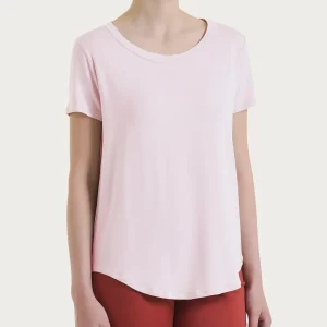 Maglietta a manica corta in Viscosa Summer - Pale Lilac