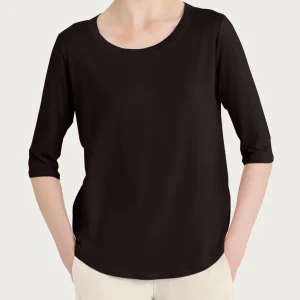 Maglietta girocollo in Viscosa Summer - Chocolate Torte