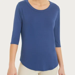 Maglietta girocollo in Viscosa Summer - Oceana