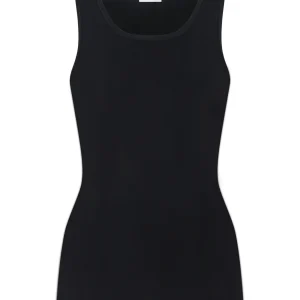 Wonderwool - Canottiera in lana ultrafine - Nero