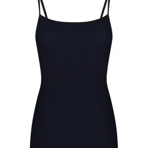 Wonderwool - Top in lana ultrafine - Blu/Navy