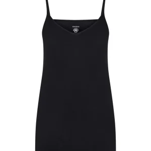 100% Cotone - Top in maglia unita di cotone - Nero