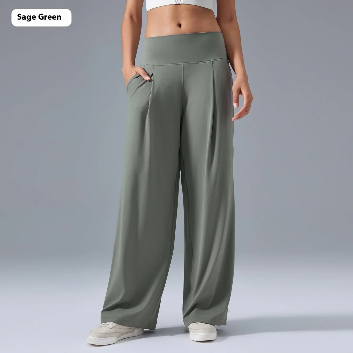 Nuovi Pantaloni Casual Larghi da Donna - immagine 4