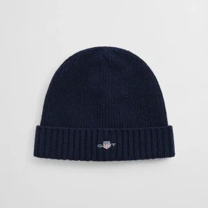 Berretto in lana a coste