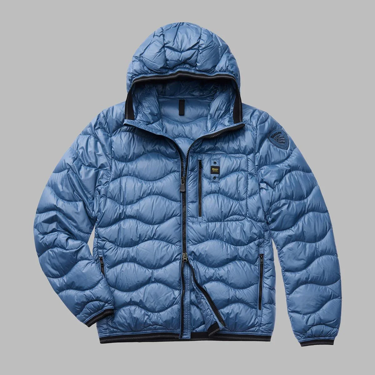 Piumino cuciture a onde - immagine 3