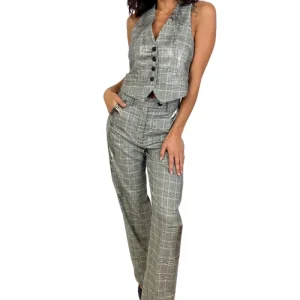 Angela Davis - Pantalone galles spalmato - Art. PI9AJ14