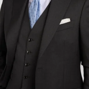 Abito Tre Pezzi Lana Grigio