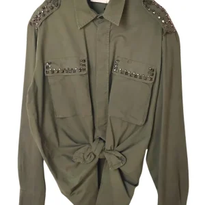 Souvenir - Camicia cotone con applicazioni  - Art. J35Y0290