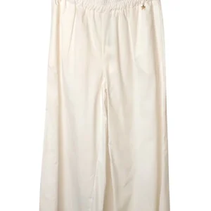 Souvenir - Pantalone palazzo cotone elastico in vita  - Art. V29A1287