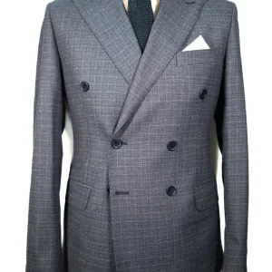 ABITO GRIGIO MICROGALLES DOPPIOPETTO