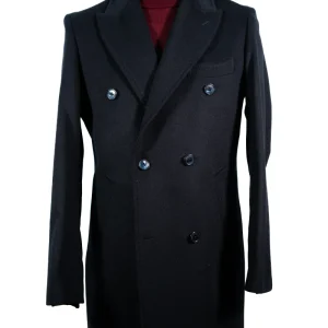CAPPOTTO BLU NOTTE DOPPIOPETTO