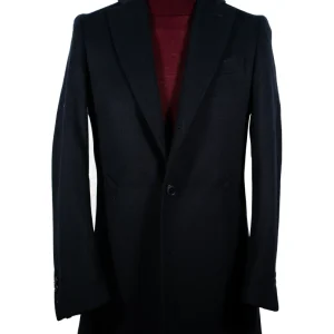 CAPPOTTO BLU MONOPETTO