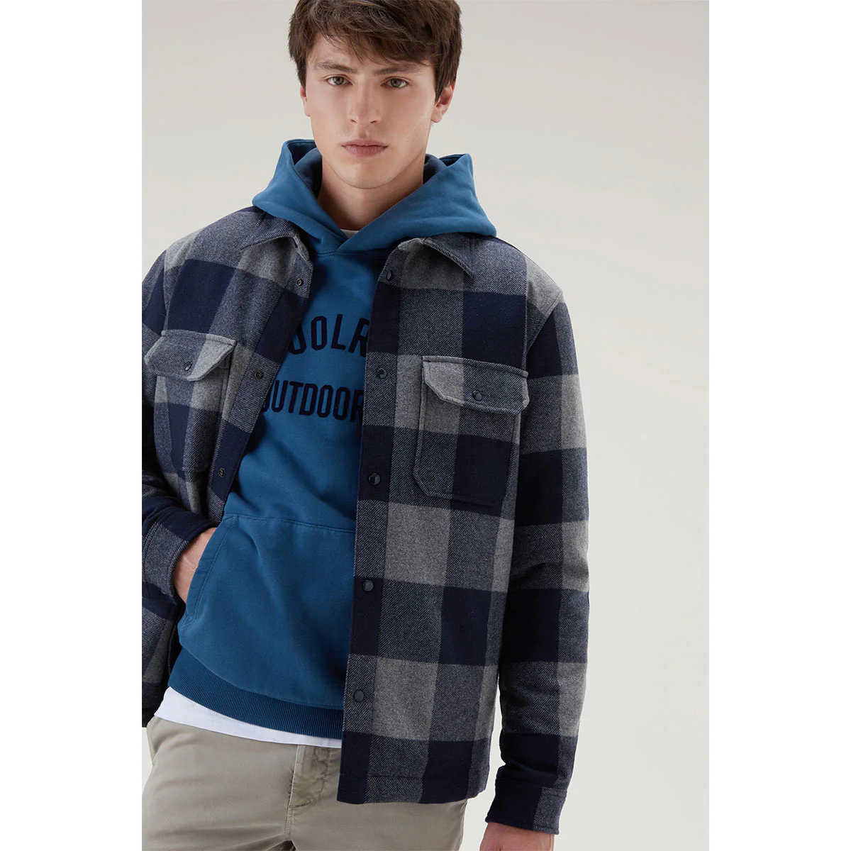 Giacca a camicia imbottita - immagine 5