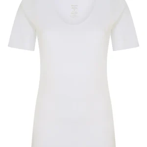 Caldo cotone - Maglietta in caldo cotone felpato - White