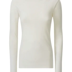 Maglietta girocollo in Thermo Cotton - Avorio