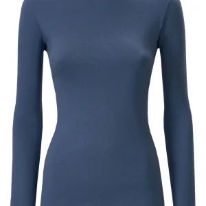 Maglietta girocollo in Thermo Cotton - Blue Eyes