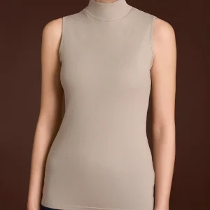 Smanicato a collo alto in Thermo Cotton - String