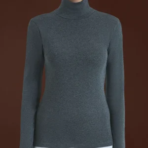 Lupetto in Thermo Cotton - Ardesia Mel.