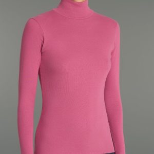 Lupetto in Thermo Cotton - Red Violet