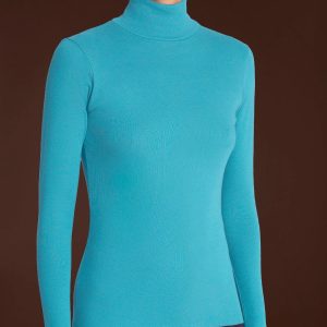 Lupetto in Thermo Cotton - Milky Blue