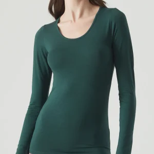 Maglietta girocollo in Eco Viscosa - Palma