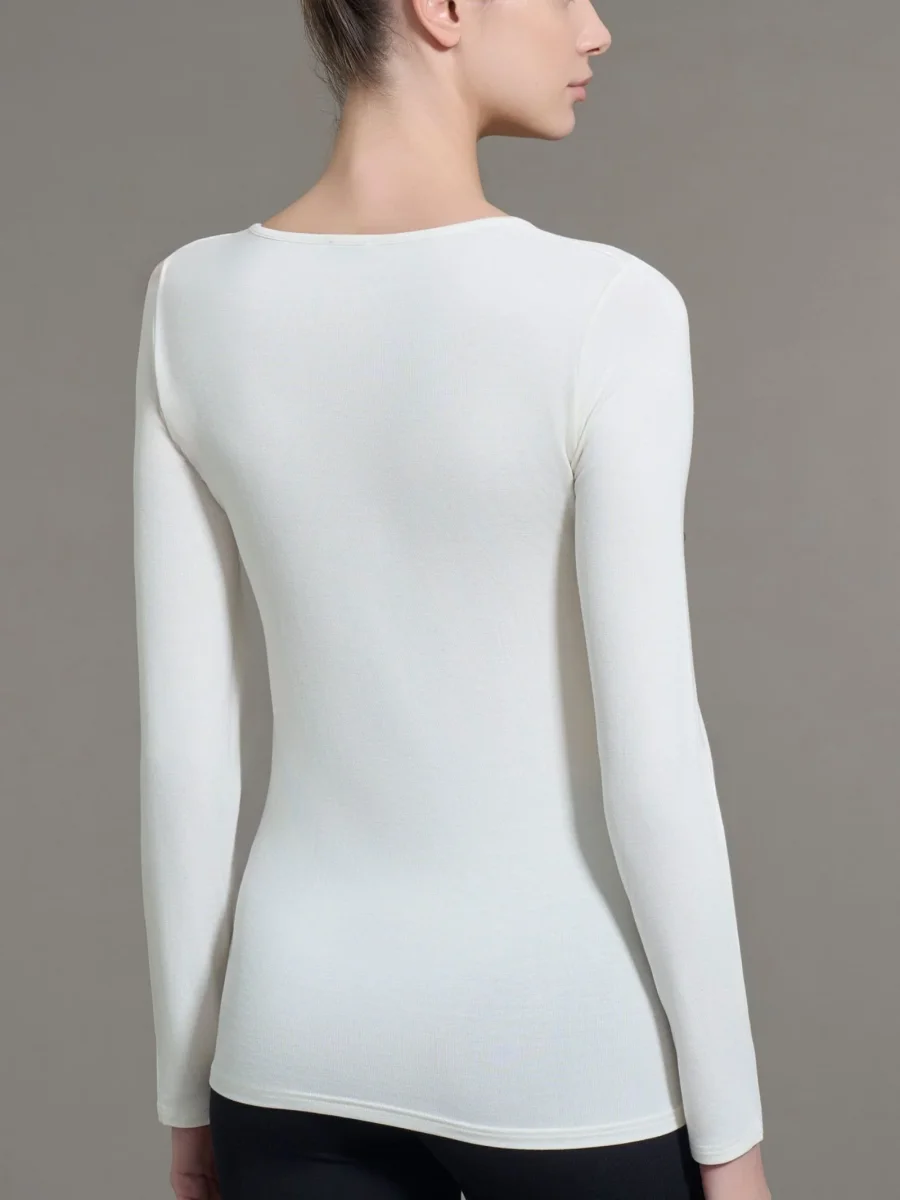 Maglietta girocollo in Eco Viscosa - Casha - immagine 4