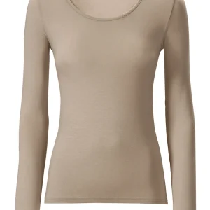 Maglietta girocollo in Eco Viscosa - Corda