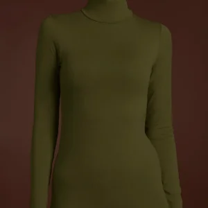 Dolcevita in Eco Viscosa - Dark Olive