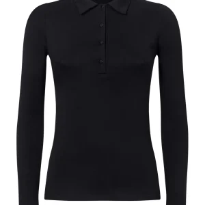 Polo in Eco Viscosa - Nero