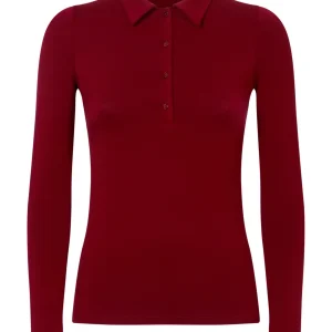 Polo in Eco Viscosa - Amarena