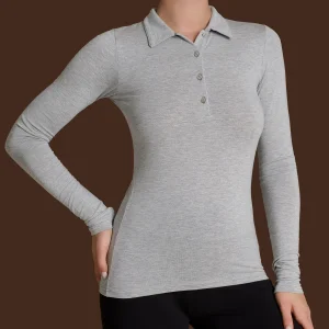 Polo in Eco Viscosa - Vapore Mel.