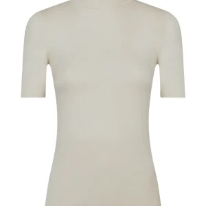 Maglietta collo alto in Eco Viscosa - Casha