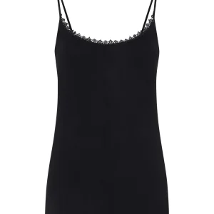 100% Cotone - Top in cotone - Nero