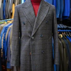 CAPPOTTO BLU DOPPIOPETTO PRINCIPE DI GALLES