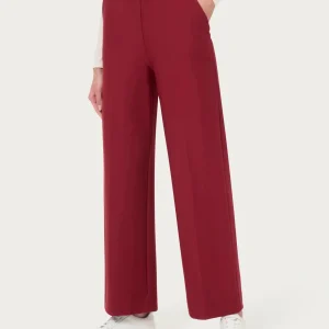 Pantalone ampio alla caviglia in Compact - Tibetan Red