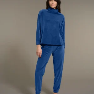 Tuta con collo a vulcano in ciniglia - Set Sail