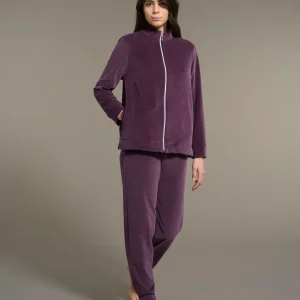 Tuta in ciniglia di misto cotone - Plum Perfect